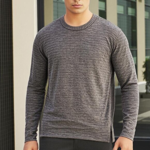 Old Navy Sweater Men's Size XXL Pullover Brown Oversized Round Neck Sleeves 20" - Picture 1 of 5